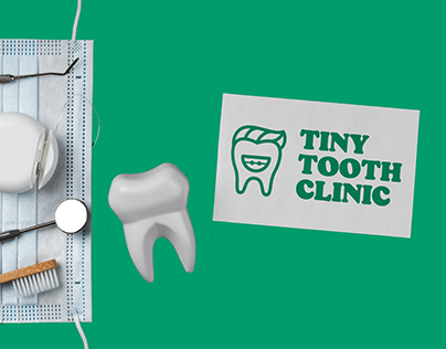 Tiny Tooth Clinic - Identyfikacj wizialna