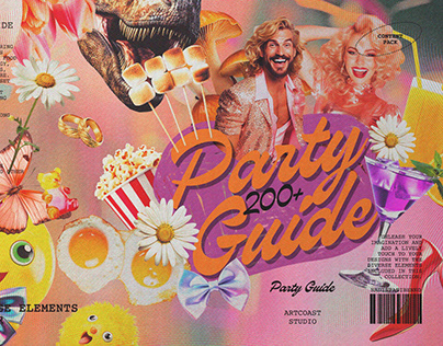 Vintage Party - Collage Kit