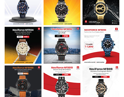 Social Media Ads - Watches