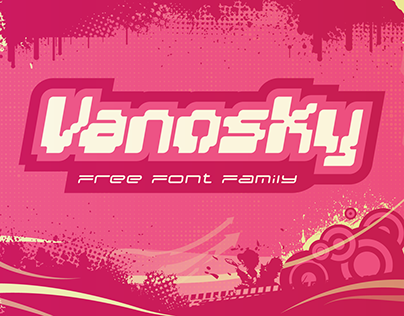 Vanosky - Free Font Family