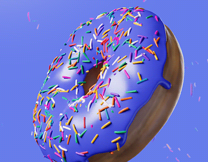 Donut 3d Animations