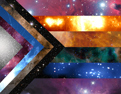 Bandera Pride Astrofísica
