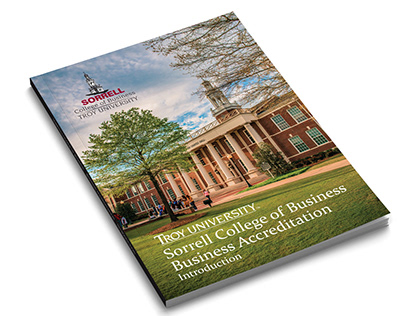 Sorrell College of Business Magazine Cover Design