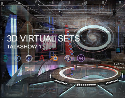 Virtual TV Studio Talkshow 1