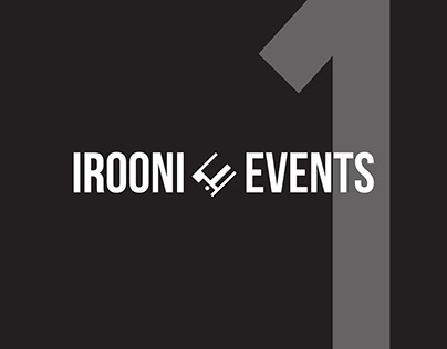 Irooni.Events Logo Design