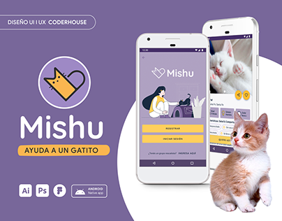 Project thumbnail - Mishu App - Proyecto UX UI