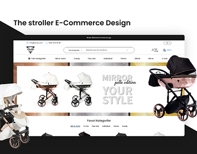 The stroller E-Commerce Design