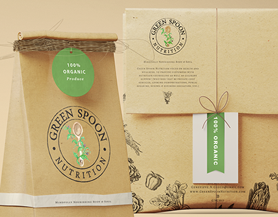 Green Spoon Nutrition - Business Branding