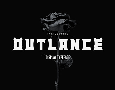 Outlance - Display Typeface