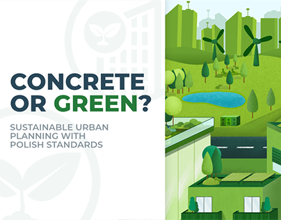 Project thumbnail - Concrete or Green? — Competition poster
