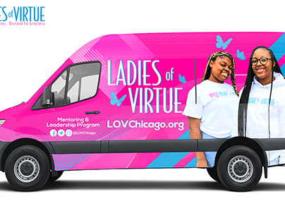 Ladies Of Virtue Van Wrap