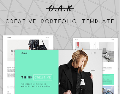 OAK - Creative Multi-Purpose Template