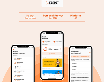 Kasrat - Fitness app