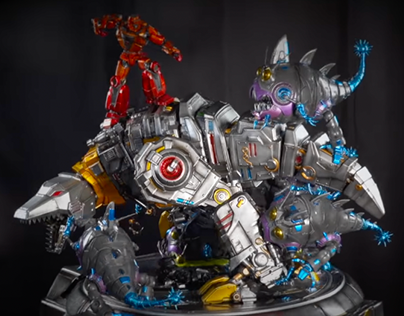 Grimlock Dinobot Transformers Autobot