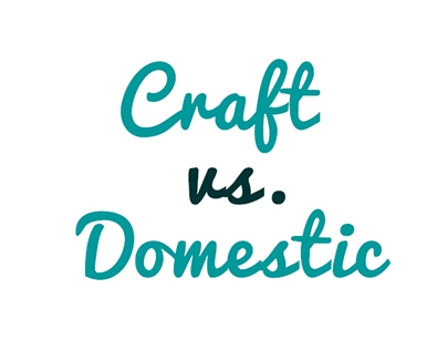 Craft vs. Domestic Info-graphic