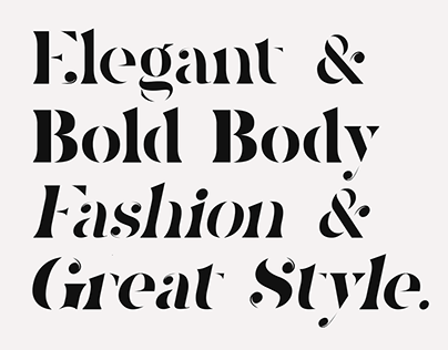 Carista - Elegant Stencil Serif Typeface