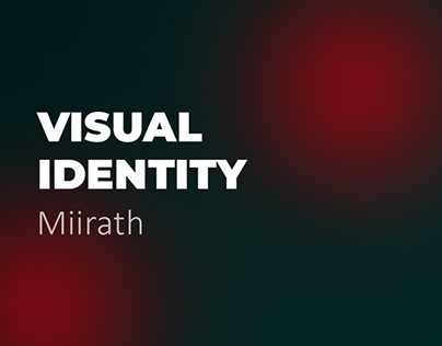Visual identity Miirath هوية بصرية لميراث