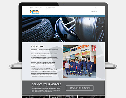 Massy Motors Web Design proposal