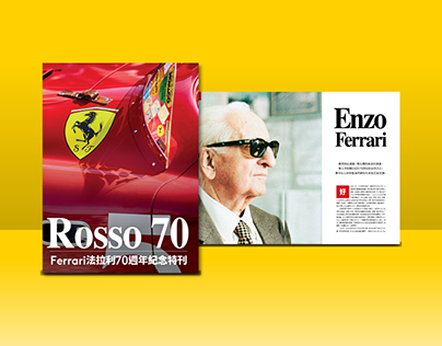 Ferrari 70 Book