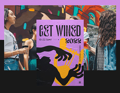 GET WINED | Wine Festival Visual Identity
