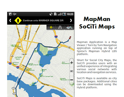 MapMan LBS Android Application