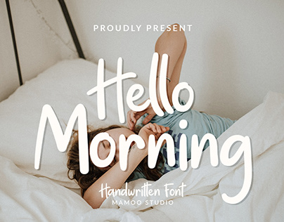 Hello Morning - Hand Written Font
