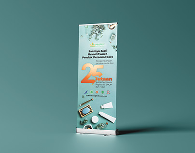 INDOCARE B2B ROLL UP BANNER
