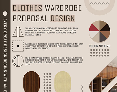 CLOTHES WARDROBE PROPOSAL DESIGN