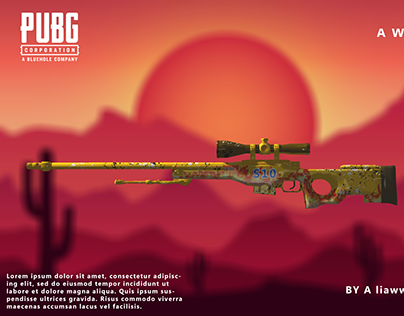 Skin Pubg Gun akm and Awp