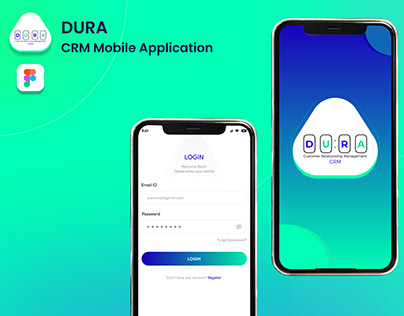 DURA (CRM Mobile App Design)