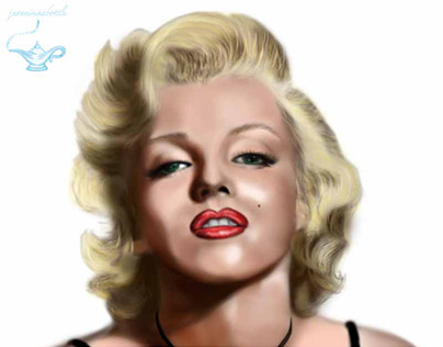 Marilyn Monroe Digital Painting