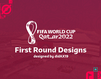 World Cup Qatar2022 First Round designs
