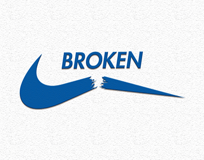 Broken Swoosh / NIKE
