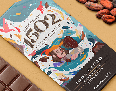 Chocolate 1502 // Branding, Packaging & Visual Identity