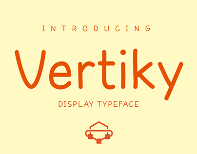 Vertiky - Free Display Typeface Comic Style