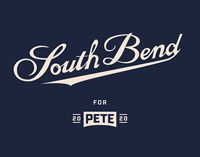 Pete for America - Handlettering