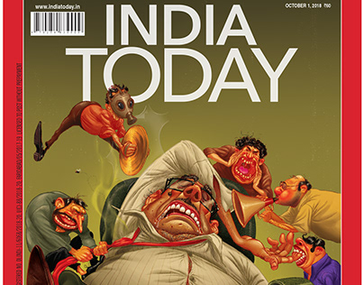 INDIA TODAY COVER ILLUSTRATION