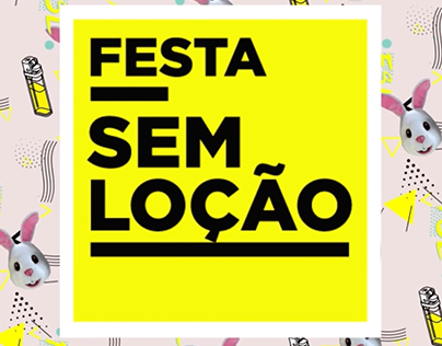 Social media for party - Sem Loção