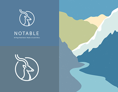 Notable Notebooks Logo and Illustration