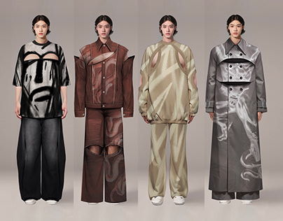 Fashion design portfolio/ Men's fashion collection