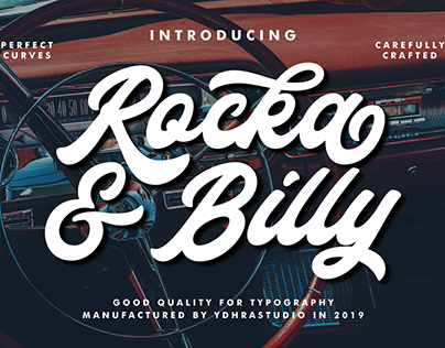 FREE | Rocka & Billy Typeface