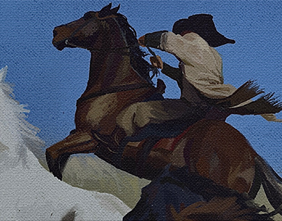 Project thumbnail - Wild West Series: Cowboy On Hunt
