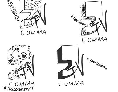 COMMA TV Logo Study