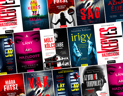 Selected Thriller Book Covers