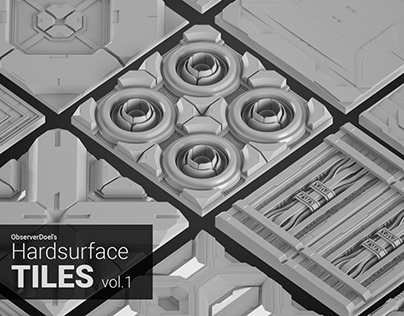 HardSurface Tiles Vol.1