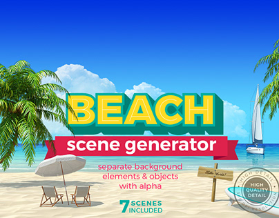 Beach Scene Generator