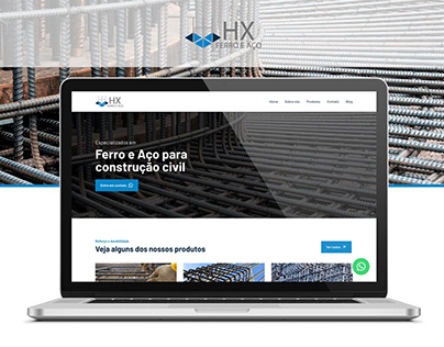 Website - Hx Ferro e Aço