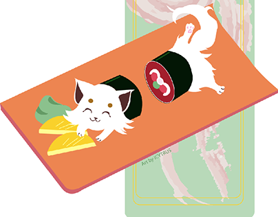 Sushi cat