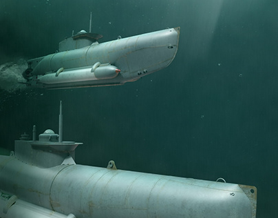German midget submarine Seehund