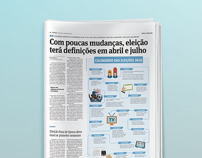 Diagramação Jornal e Infográfico